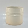 Best art deco home stoneware suppliers bulk wholesale white ceramic candle jar