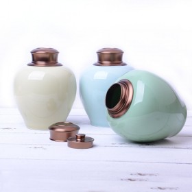 large porcelain urns for ashes