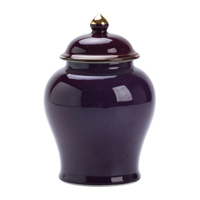 Bespoke best home decor ceramic purple urn for ashes for pet online shop website