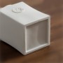 B2B wholesaler selling best chinaware square urns for ashes for dogs ashes keepsake