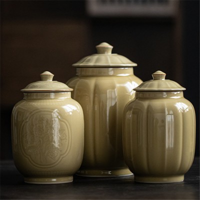 Bespoke best home decor yellow urns for ashes for pet online shop website