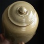 Luxury best pottery decorative manufacturers supply bulk yellow urns for ashes