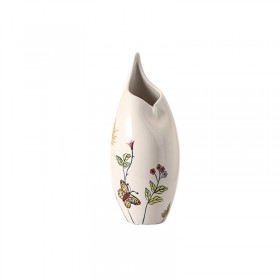hand painted ceramic vase