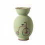 Luxury best porcelain ware manufacturers supply bulk matte green vase ceramic