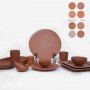 Food safe glazes high temperature firing terracotta color dinnerware plates China website