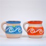 Best custom factory stores bulk fine terracotta coffee mug wholesale price popular in germany