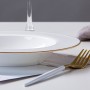 Best restaurant tableware suppliers sell white ceramic plates at wholesale prices