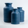 Best art home decor medium temperature firing blue glazed terracotta vase online shop China website