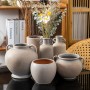 Best custom factory stores bulk fine brown terracotta vase with handles popular in germany