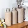 Best ceramic suppliers customized brown terracotta vase with handles at wholesale prices