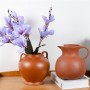 Best ceramic suppliers customized small terracotta jug vase with handles at wholesale prices