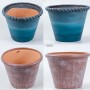 B2B wholesale high end distressed terracotta pots sets best seller in France