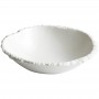 B2B wholesale high end microwave safe chinaware include white ceramic serving bowls