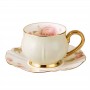 bone china ceramic tea cups can be personalised business logo