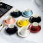 B2B wholesale high end microwave safe chinaware include ceramic coffee cup set