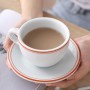 Best custom factory stores bulk beautiful kitchen serveware tea ceramic cup