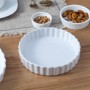 Best custom factory stores bulk beautiful kitchen serveware small ceramic pie dish