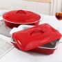 Best custom factory stores bulk beautiful kitchen serveware large ceramic roasting dish