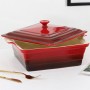 Best custom factory stores bulk beautiful kitchen serveware ceramic baking dish with lid