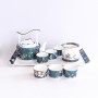 Best custom factory stores bulk beautiful kitchen serveware ceramic teapot and cup set