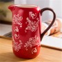 Best restaurant tableware suppliers sell ceramic pitcher vase at wholesale prices