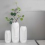 Best custom factory stores bulk beautiful porcelain gift white ceramic face vase