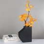 Best custom factory stores bulk beautiful porcelain gift matte black ceramic vase