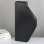 Best art deco home stoneware suppliers bulk wholesale matte black ceramic vase