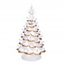 Bespoke best vintage white ceramic christmas tree with lights pottery crafts online shop Made in CHINA website