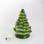 Best custom factory stores bulk beautiful porcelain gift vintage ceramic xmas tree with lights