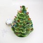 Best art deco home stoneware suppliers bulk wholesale vintage ceramic xmas tree with lights