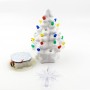 Luxury best porcelain ware manufacturers supply bulk vintage ceramic xmas tree with lights