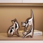 famous maker handmade personalised business logo for ceramic cat sculpture