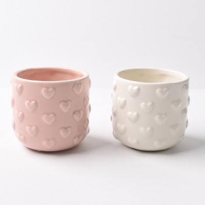 Bespoke best pink ceramic candle holder pottery crafts online shop Made in CHINA website