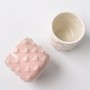 Best custom factory stores bulk beautiful porcelain gift pink ceramic candle holder