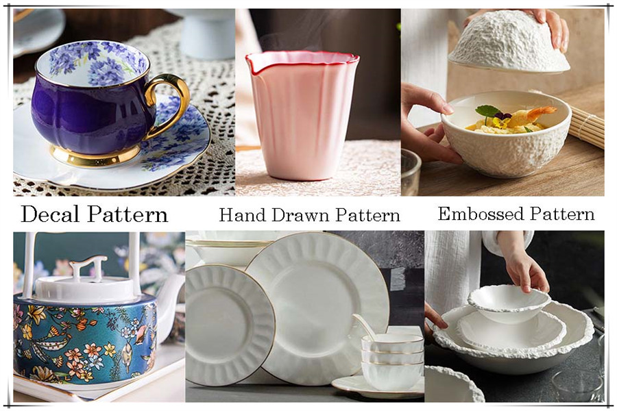 Best restaurant tableware suppliers sell custom printed ceramic plates at wholesale prices