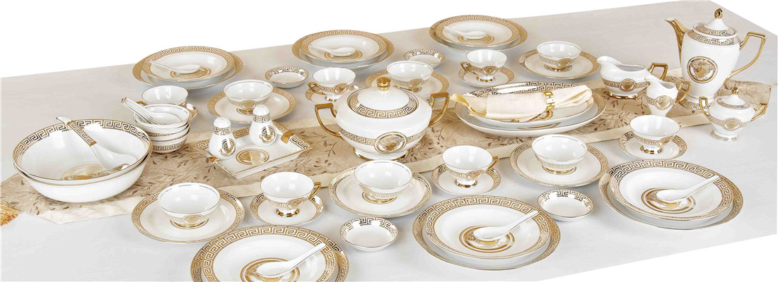 Best ceramic suppliers customized fine bone china dinner set low moq tableware at wholesale prices