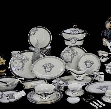 B2B wholesale high end fine bone china dinner set sets best seller in New Zealand