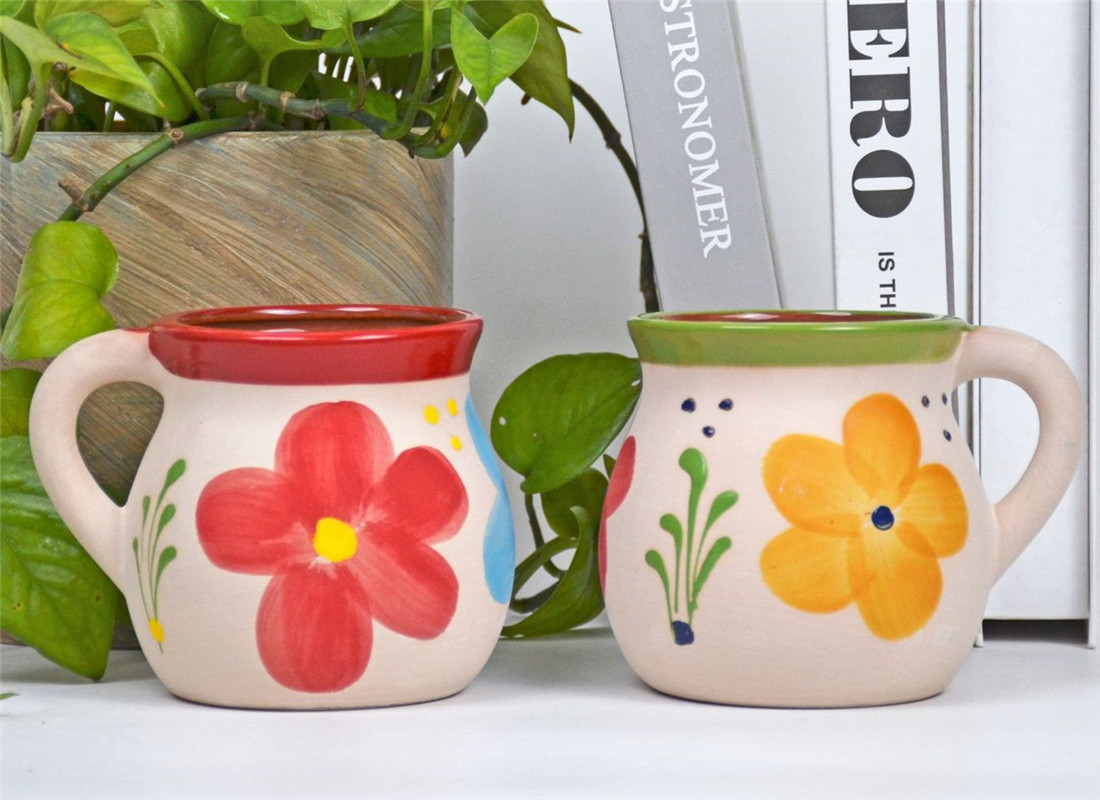 Best ceramic suppliers customized terracotta cups suppliers tableware at wholesale prices