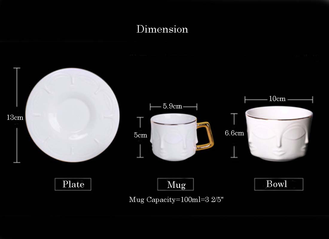 Food safe glazes best porcelain ceramic mug faces online shop Made in China website