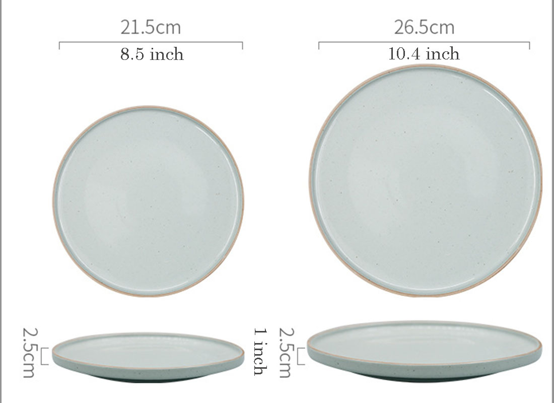 Food safe glazes best porcelain ceramic dinner plates online shop Made in China website