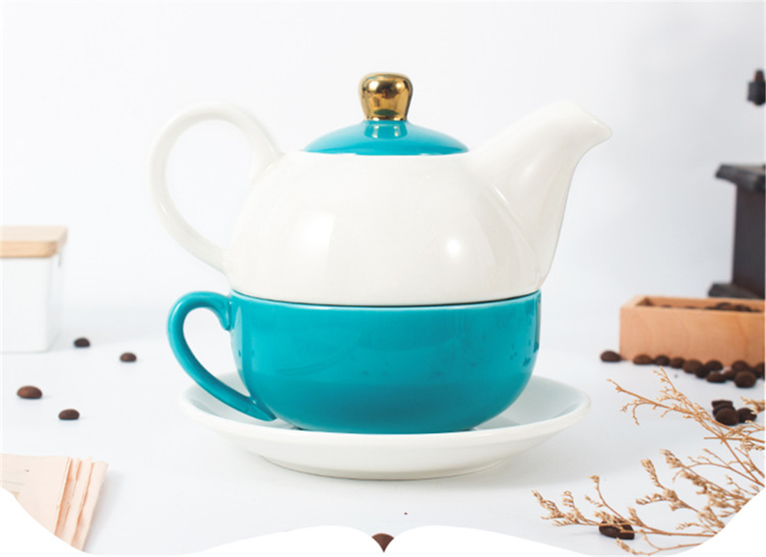 Chinese luxury best dinnerware oem china manufacturer ceramic teapot set