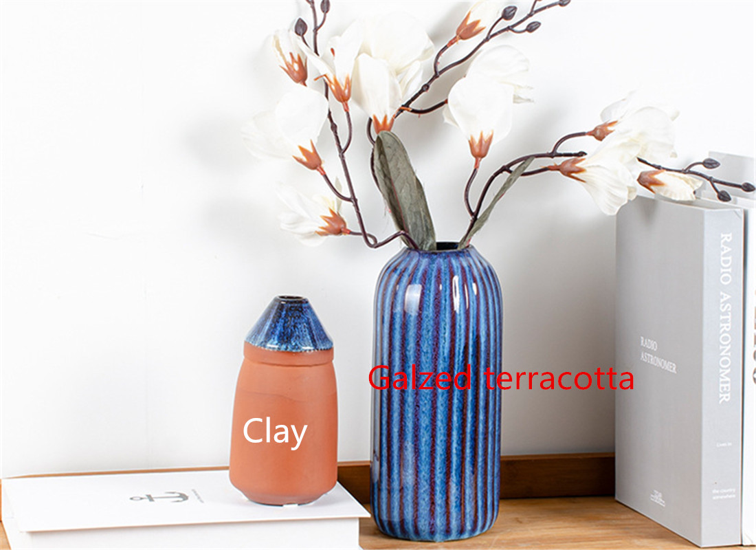 Best ceramic suppliers customized textured clay vase at wholesale prices