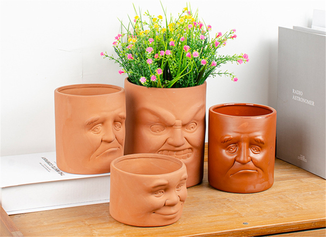 Best ceramic suppliers customized glazed terracotta pots for plants at wholesale prices