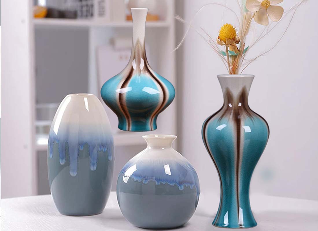 B2B wholesaler selling Best chinaware home decor ceramic flower vase