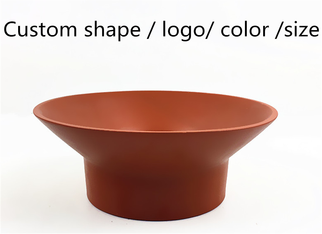 Food safe glazes high temperature firing terracotta footed bowl online shop China website