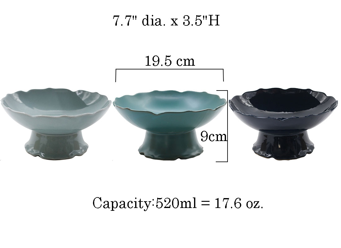 Food safe glazes best crockery large ceramic fruit bowl online shop Made in China website