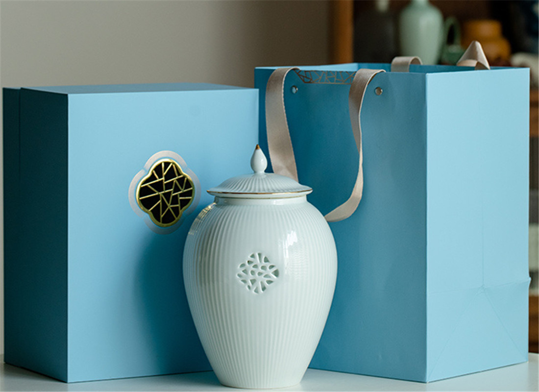 Stoneware suppliers bulk wholesale blue cremation urns like lovely memorial