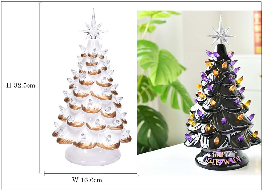 Bespoke best ceramic christmas tree pottery crafts online shop Made in CHINA website