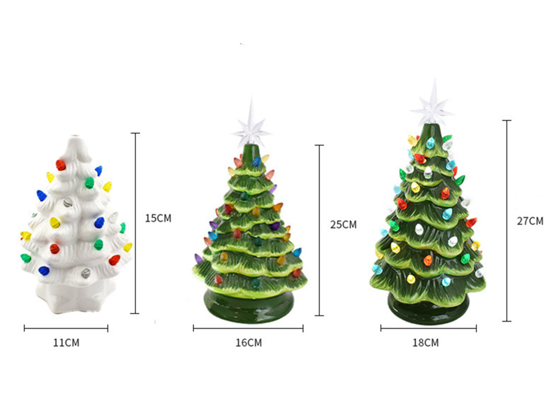 Bespoke best green ceramic christmas tree pottery crafts online shop Made in CHINA website